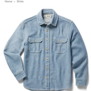 Taylor Stitch The Division Shirt in Washed Indigo